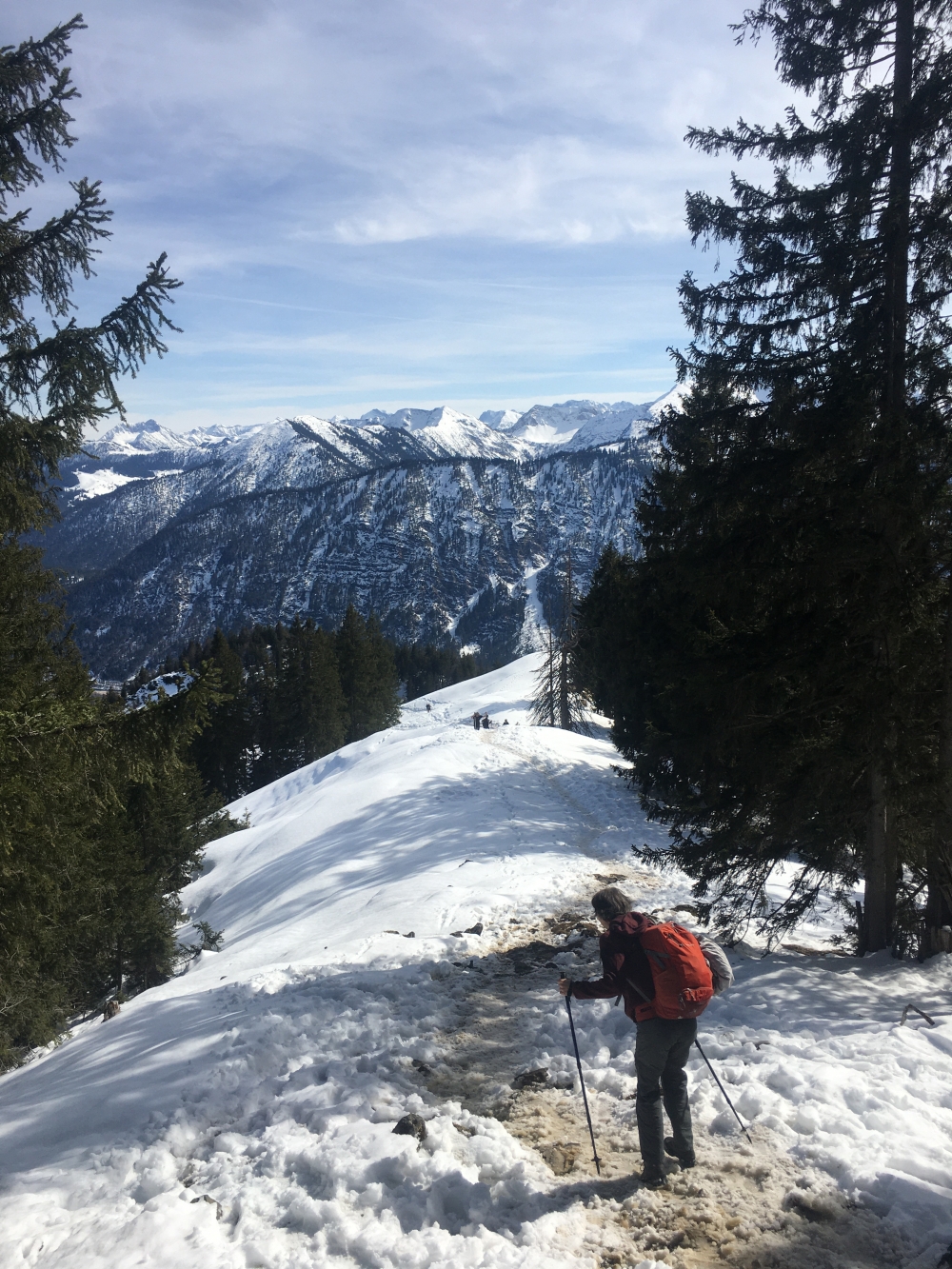 Wanderung Staffel: Die letzten Meter zum Gipfel