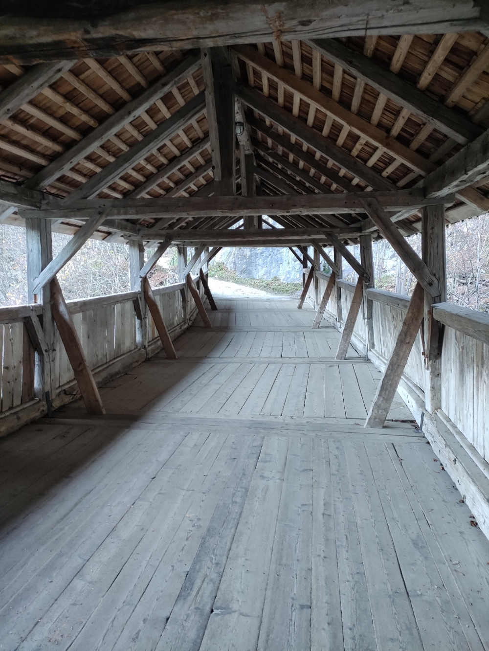 Wanderung Wolfsklamm: Hohe Brücke