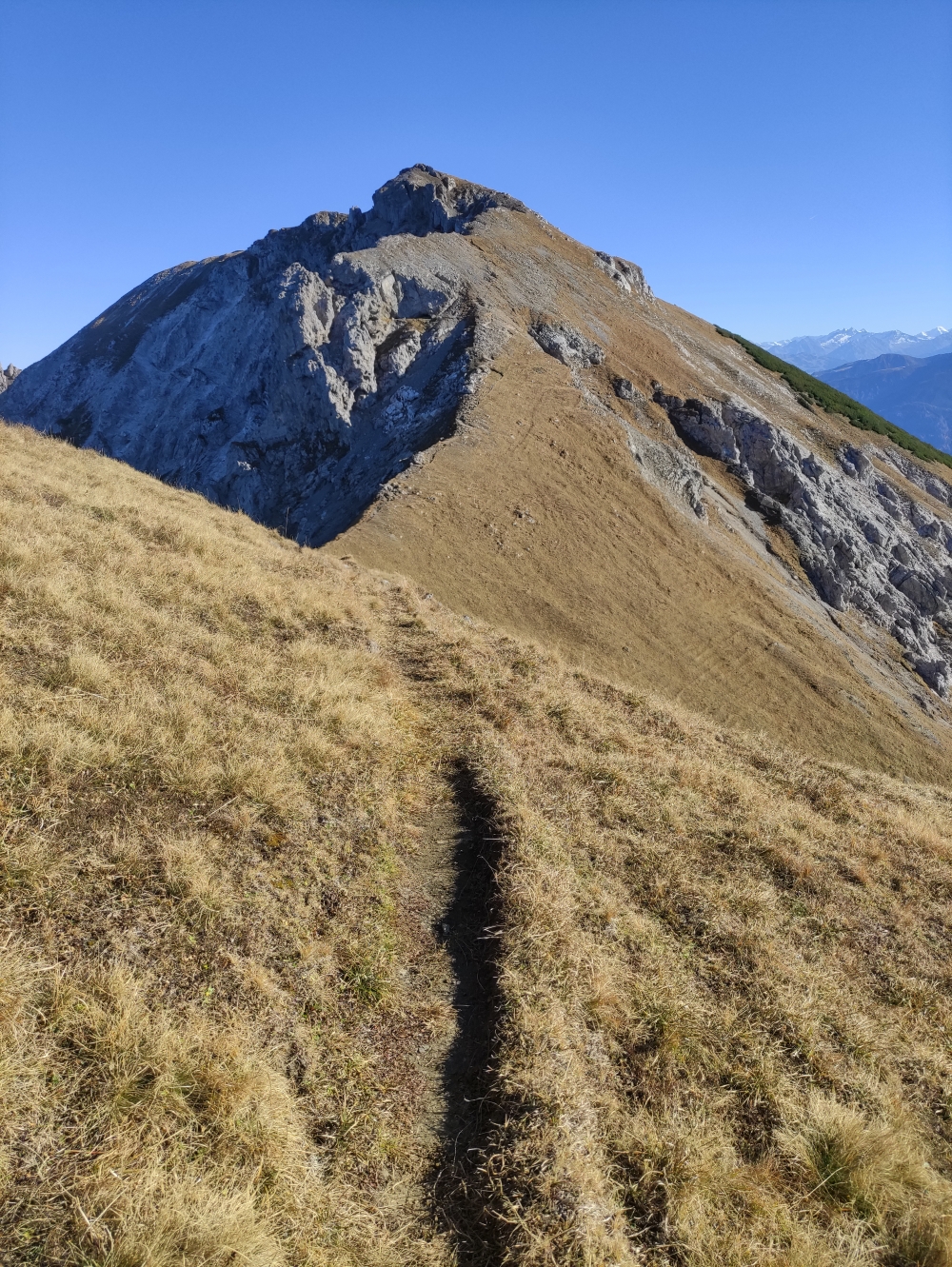 Wanderung Stanser Joch: Weg