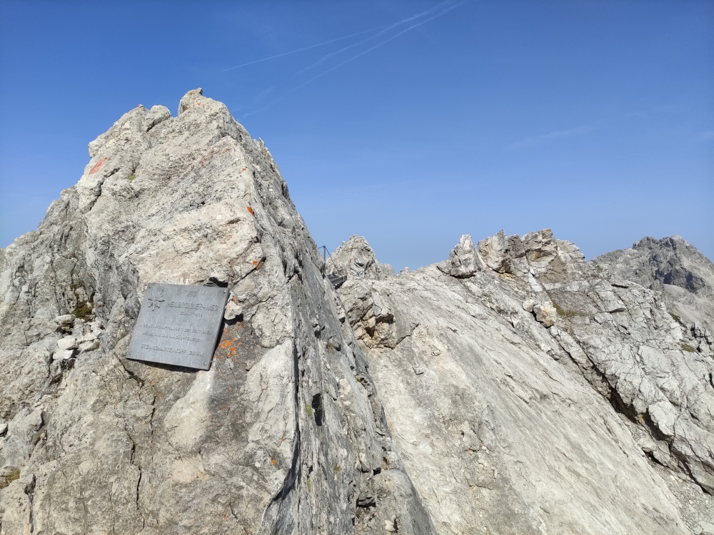 Wanderung Heilbronner Weg: Wanderung Heilbronner Weg: Am Steinschartenkopf