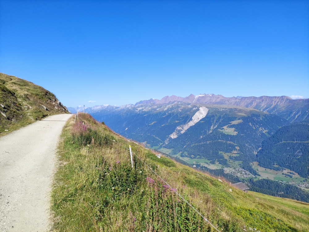 Wanderung Strahlhorn: Weg