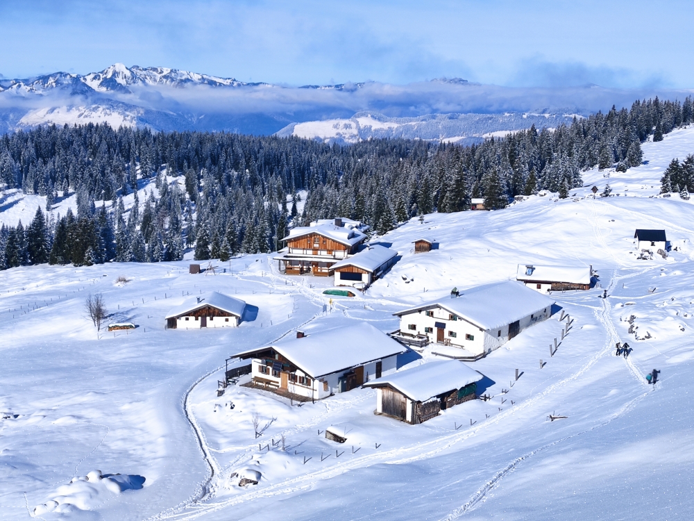 Wanderung Fellhorn: Wanderung Fellhorn: Eggenalm mit dem Straubinger Haus