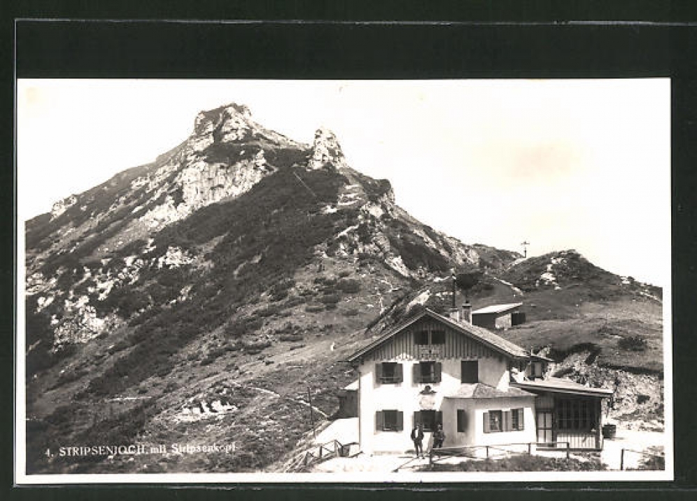Wanderung Stripsenkopf: Wanderung Stripsenkopf: Stripsenjochhaus mit Stripsenkopf