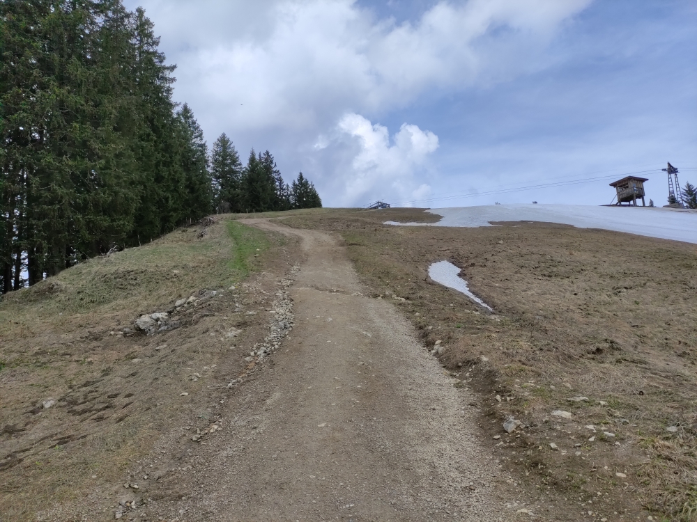 Wanderung Stümpfling: Steil und breit