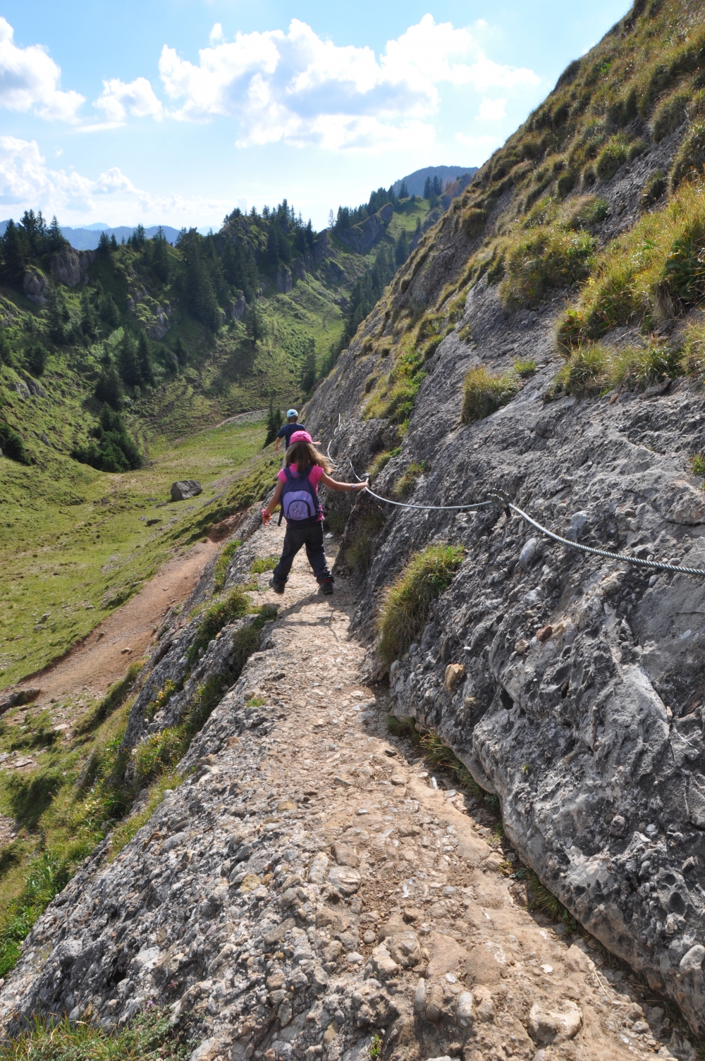 Wanderung Stuiben: Gut gesichert