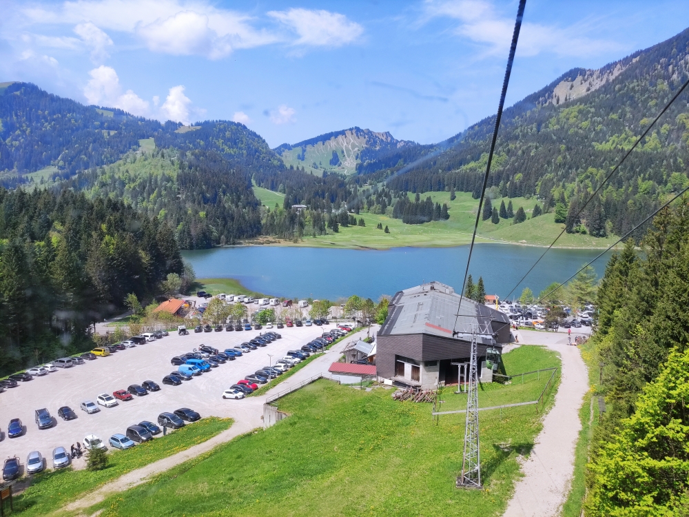 Wanderung Rotwand und Taubensteinhaus: Wanderung Rotwand und Taubensteinhaus: Talstation am Spitzingsee
