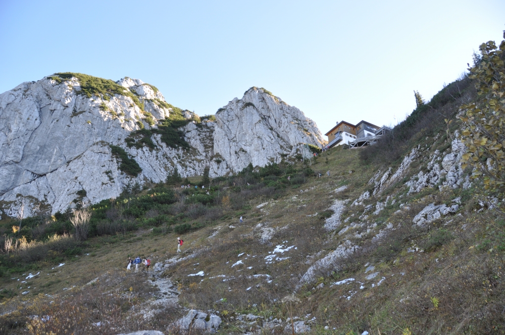 Wanderung Tegernseer Hütte mit kurzer Kletterpassage: Die leichtere Variante zur Tegernseer Hütte
