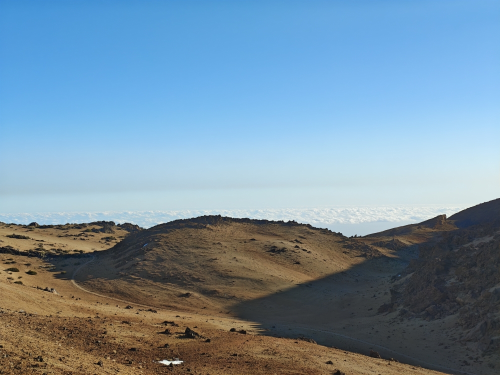 Wanderung Teide: Sonnenaufgang über den Wolken