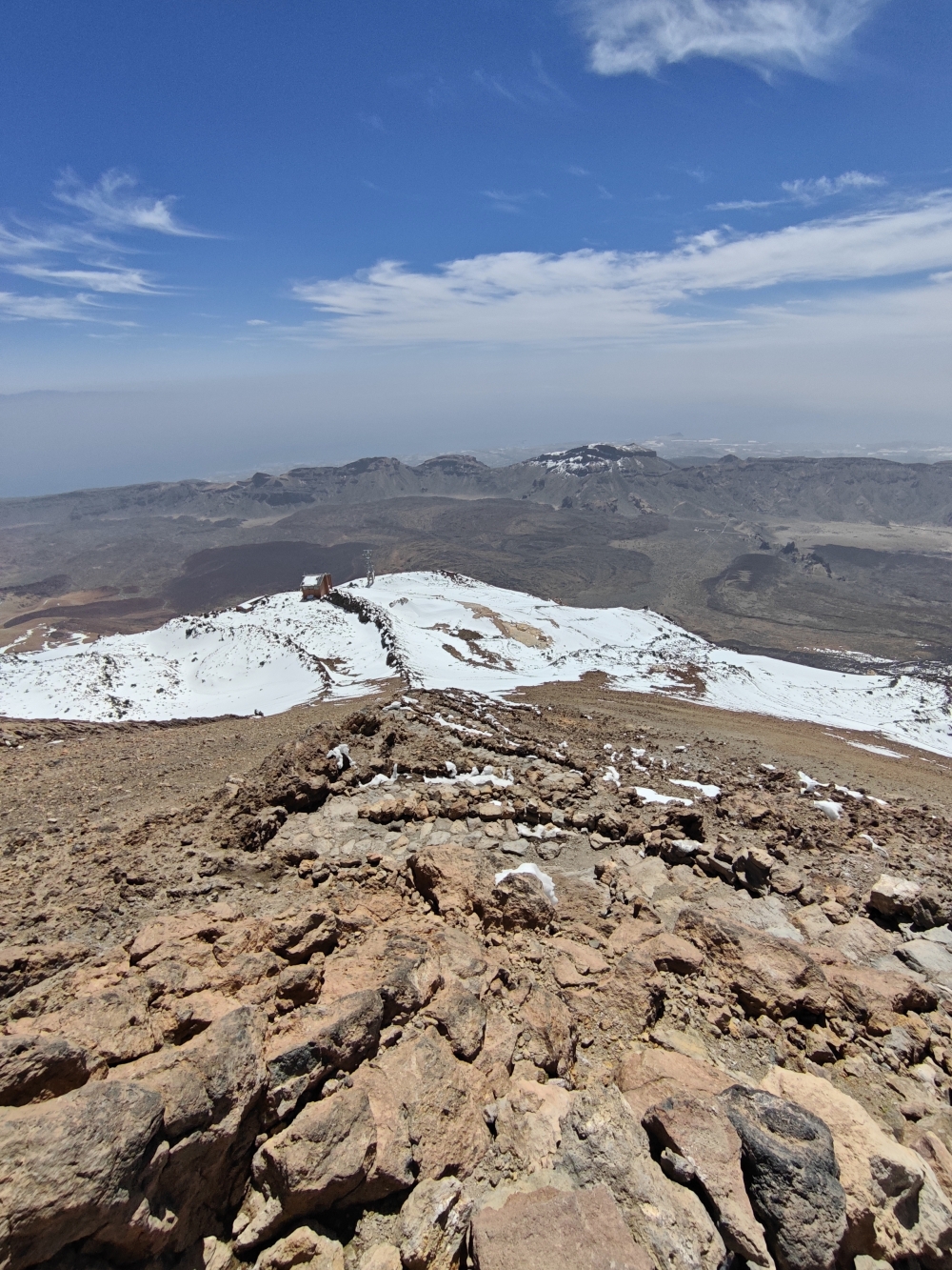Wanderung Teide: Blick zur Seilbahnstation