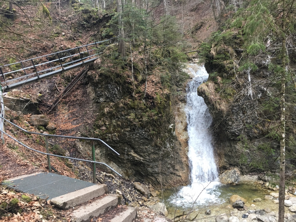 Wanderung Steckenbergkreuz: Der Klammweg
