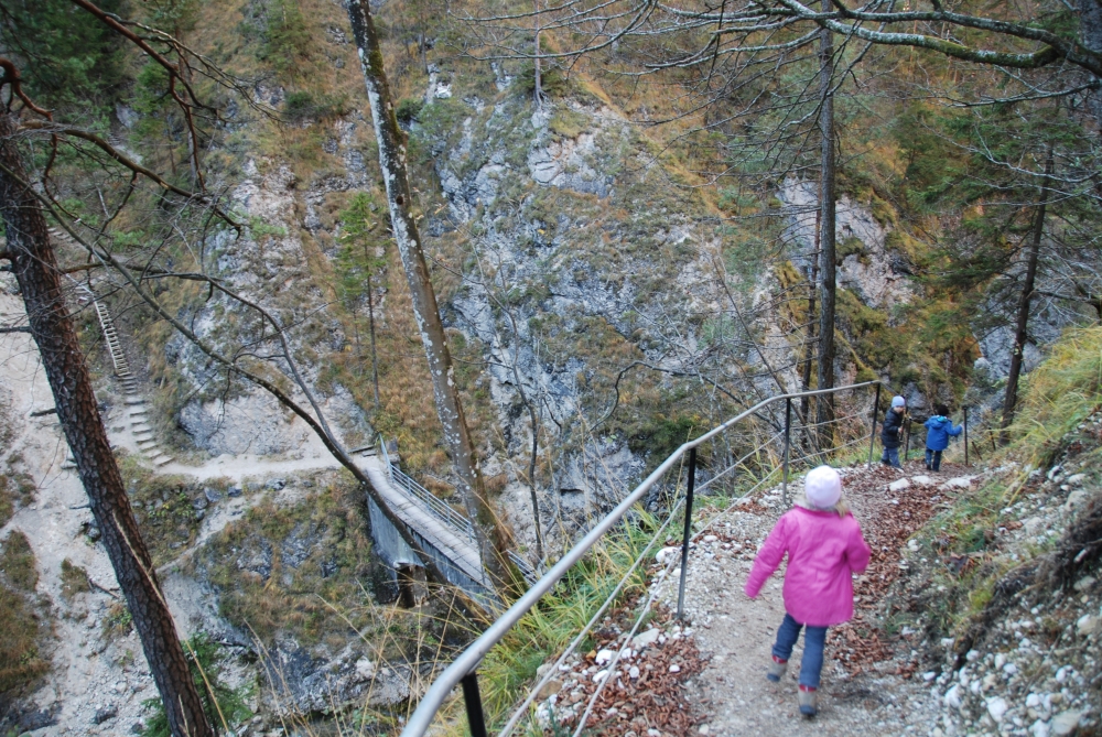 Wanderung Tischoferhöhle: Zur Rohrbrücke