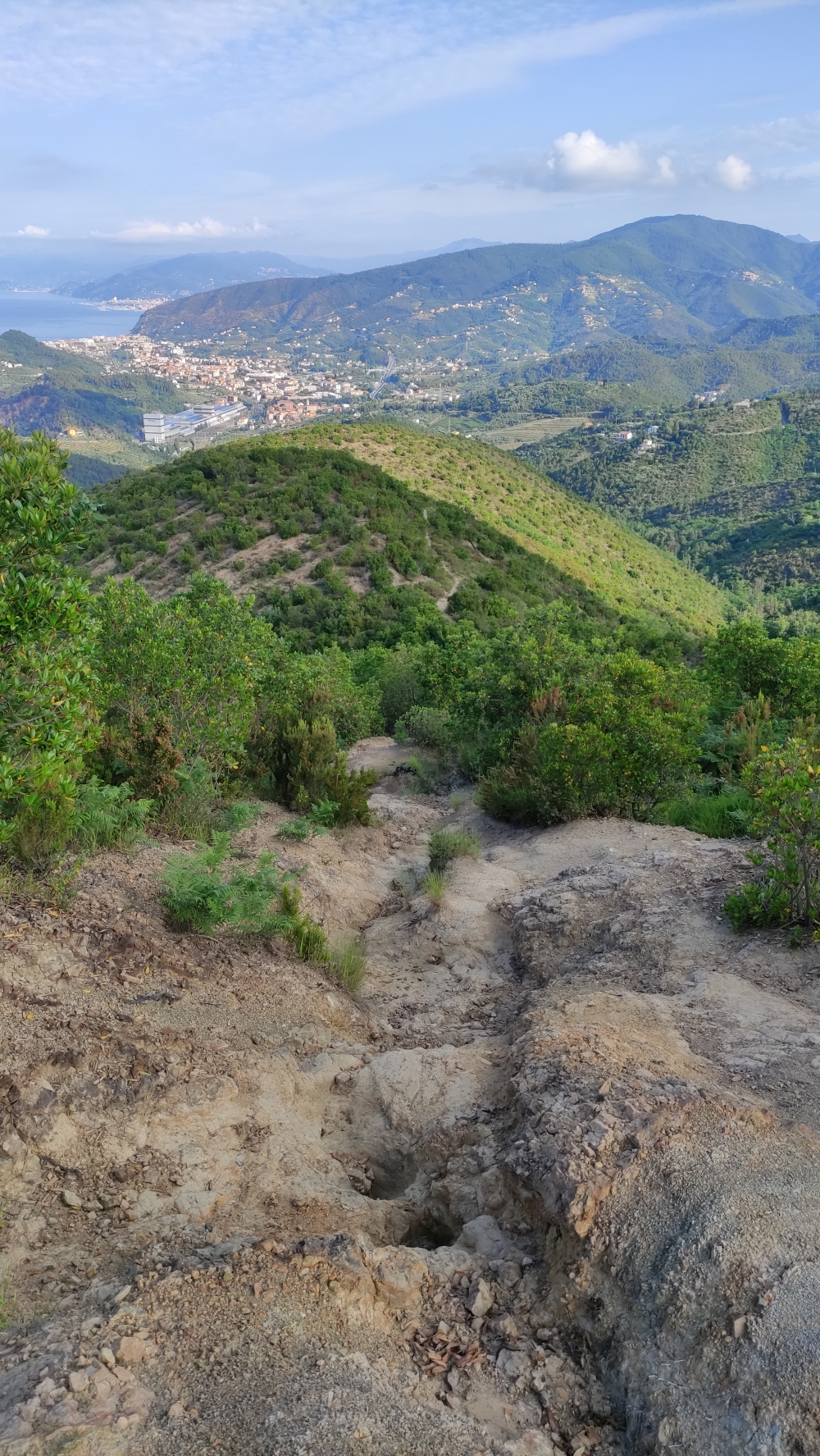 Wanderung Torre Punta Baffe: Weg