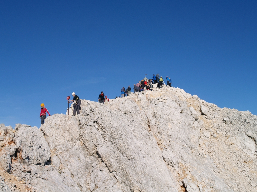 Wanderung Triglav: Wanderung Triglav: Am Gipfel (Triglav)