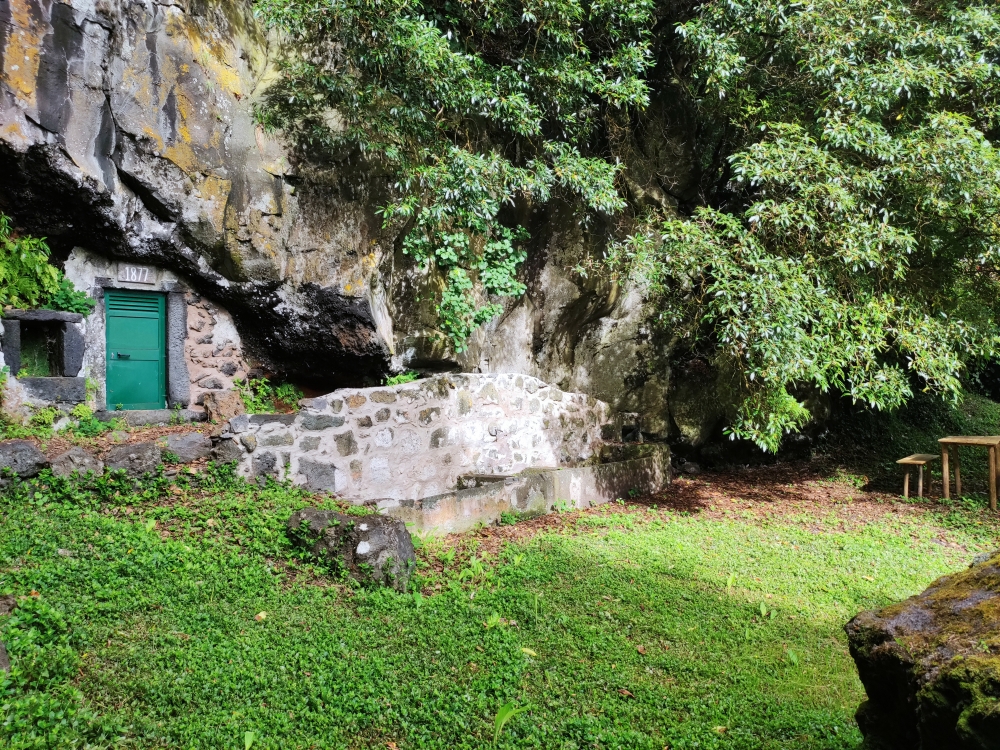 Wanderung Trilho das Fontes: An den Quellfassungen