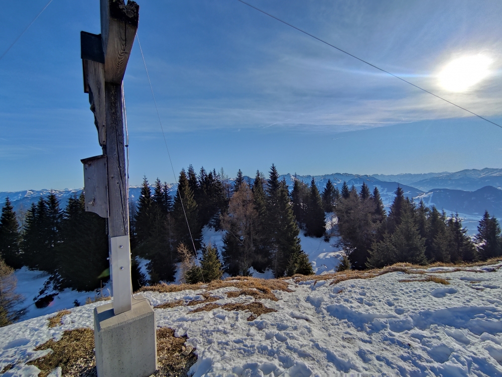 Wanderung Voldöpper Spitze (Überschreitung): Die zwei Gipfel sind direkt nebeneinander