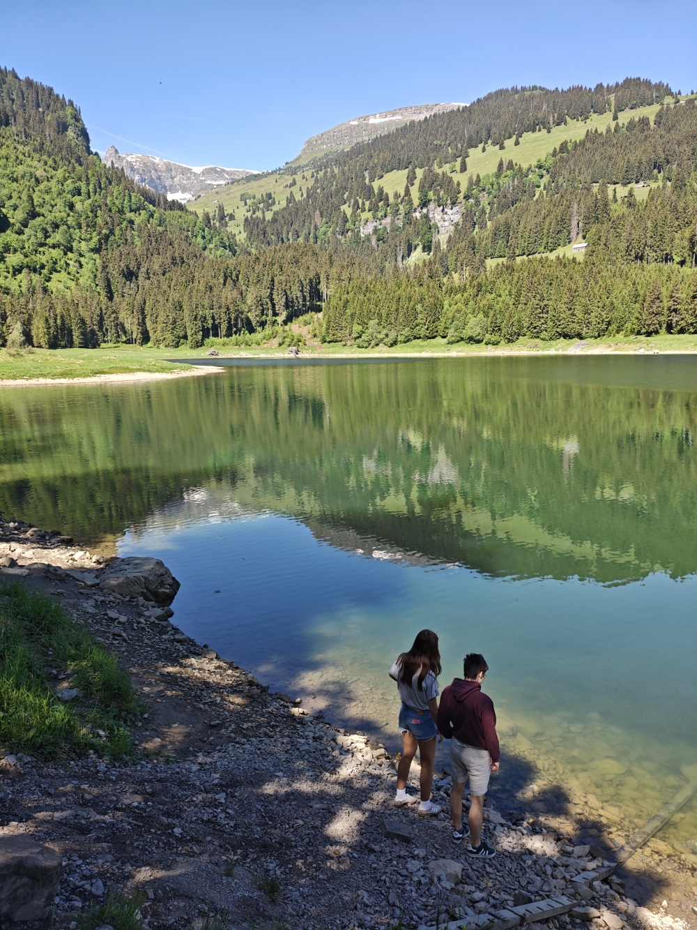 Wanderung Voralpsee: Ufer