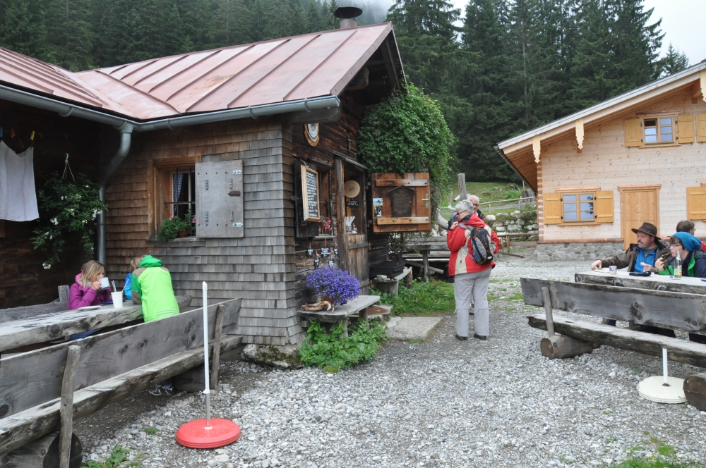 Vordere Seealpe: Rast