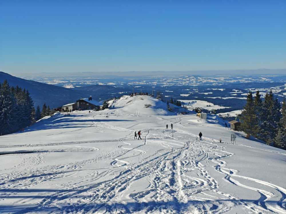Wanderung Vorderes Hörnle: Schlussanstieg