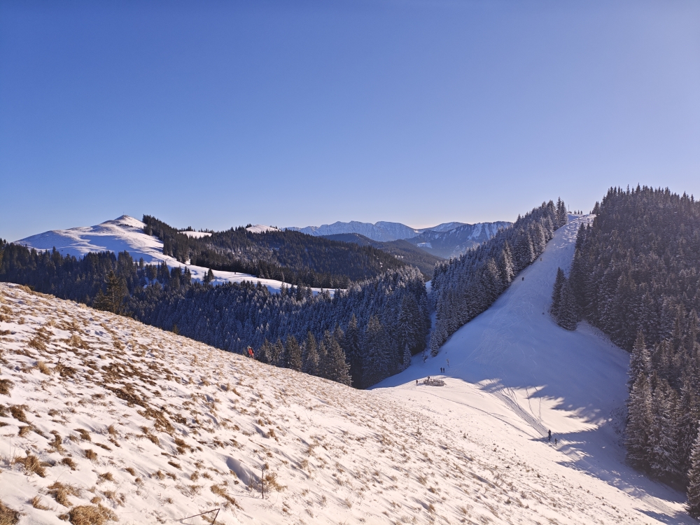 Wanderung Hinteres Hörnle: Wanderung Hinteres Hörnle: Blick auf Mittleres Hörnle (rechts) und Hinteres Hörnle (Vorderes Hörnle)