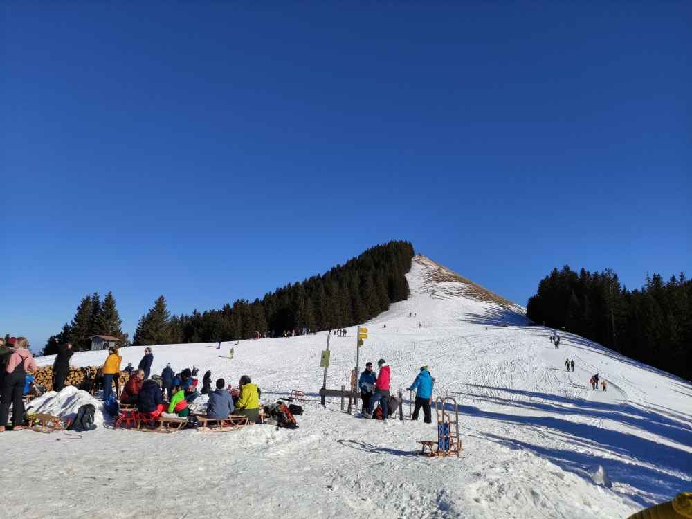 Wanderung Hinteres Hörnle: Wanderung Hinteres Hörnle: Ganzjahresziel (Vorderes Hörnle)