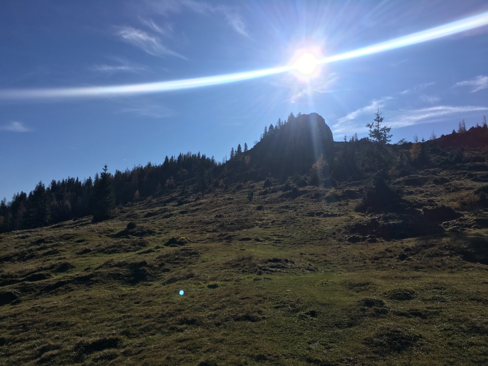 Wanderung Zwergerlweg Vormauerstein: Wanderung Zwergerlweg Vormauerstein: Blick auf den Vormauerstein