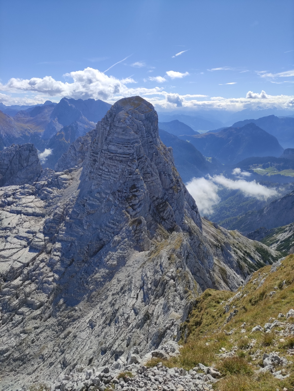 Wanderung Stadelhorn: Wanderung Stadelhorn: Blick zum Stadelhorn (Wagendrischelhorn)