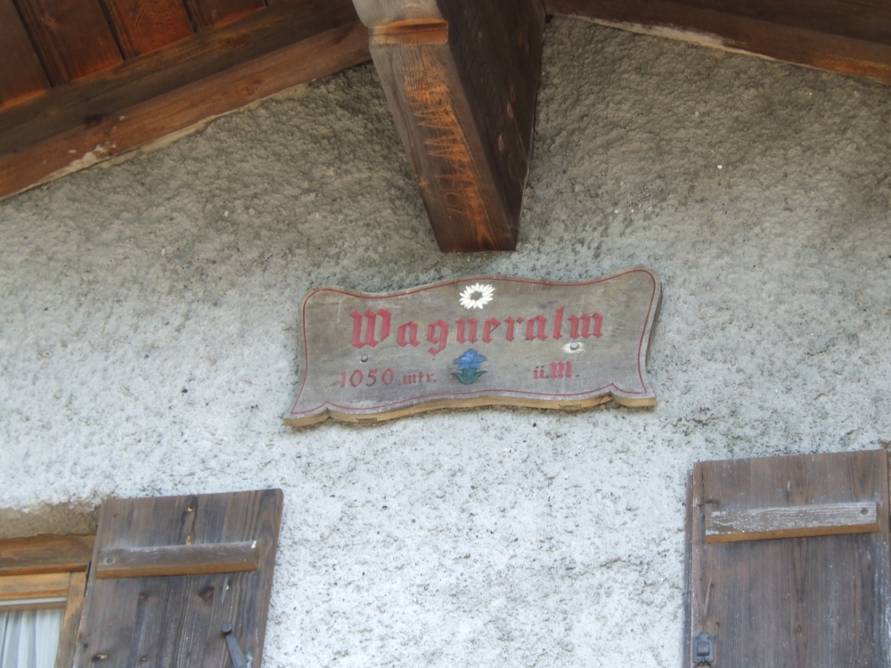 Wanderung Feichteck: Wanderung Feichteck: Wagneralm 1050m