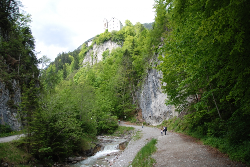 Wanderung Wolfsklamm: Von der Klamm zu St. Georgenberg