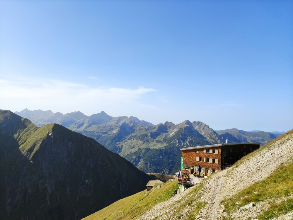 Wanderung Heilbronner Weg: Wanderung Heilbronner Weg: Das Waltenbergerhaus