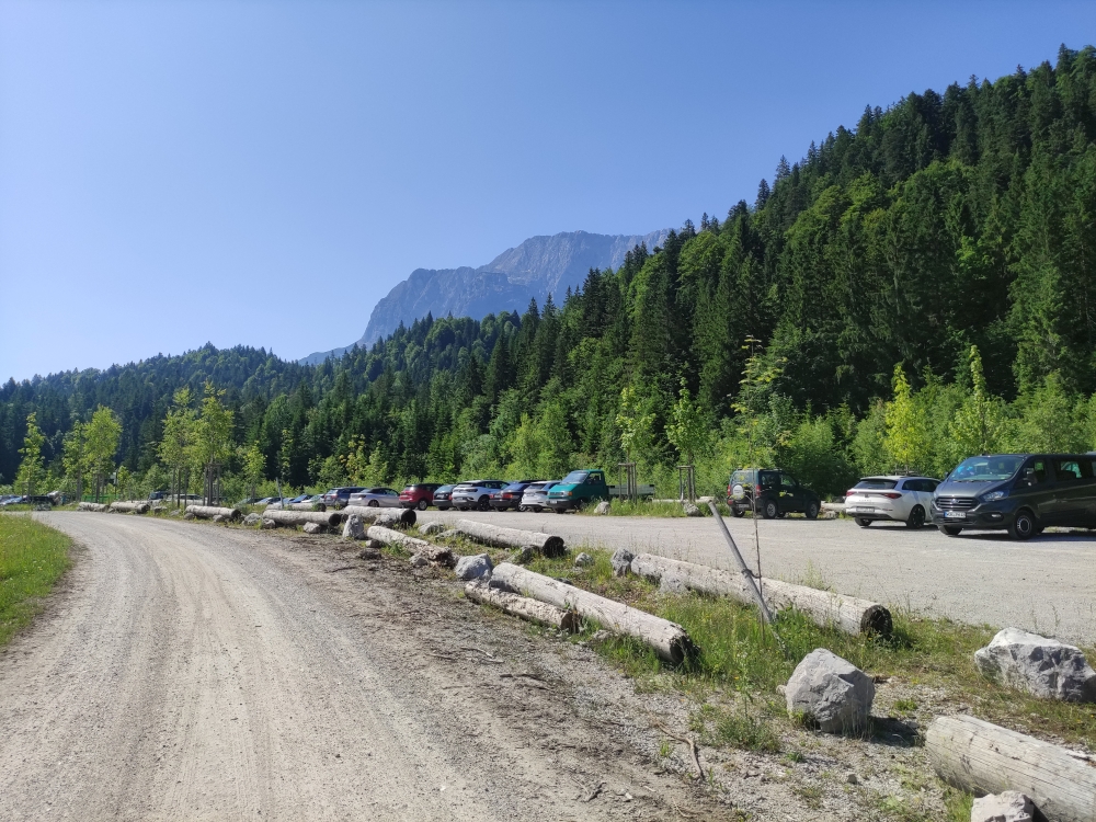 Bike & Hike Königshaus am Schachen: Bike & Hike Königshaus am Schachen: Wanderparkplatz (Wanderparkplatz Elmau)