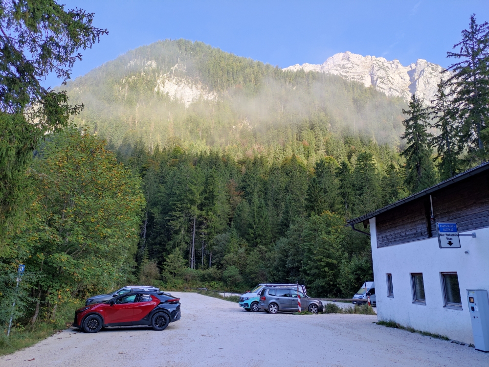Wanderung Stadelhorn: Wanderung Stadelhorn: Wanderparkplatz