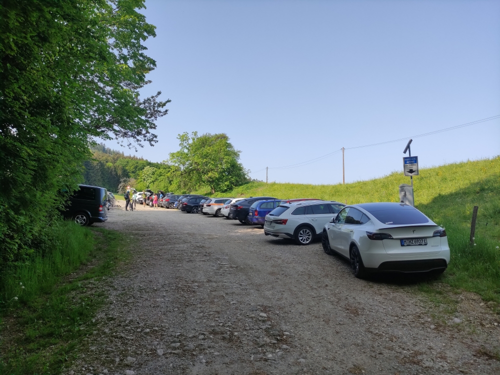 Wanderung Heuraffelkopf: Wanderung Heuraffelkopf: Wanderparkplatz