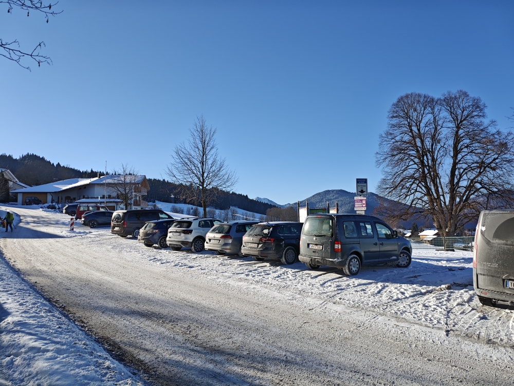 Wanderung Hörnlehütte: Wanderung Hörnlehütte: Wanderparkplatz