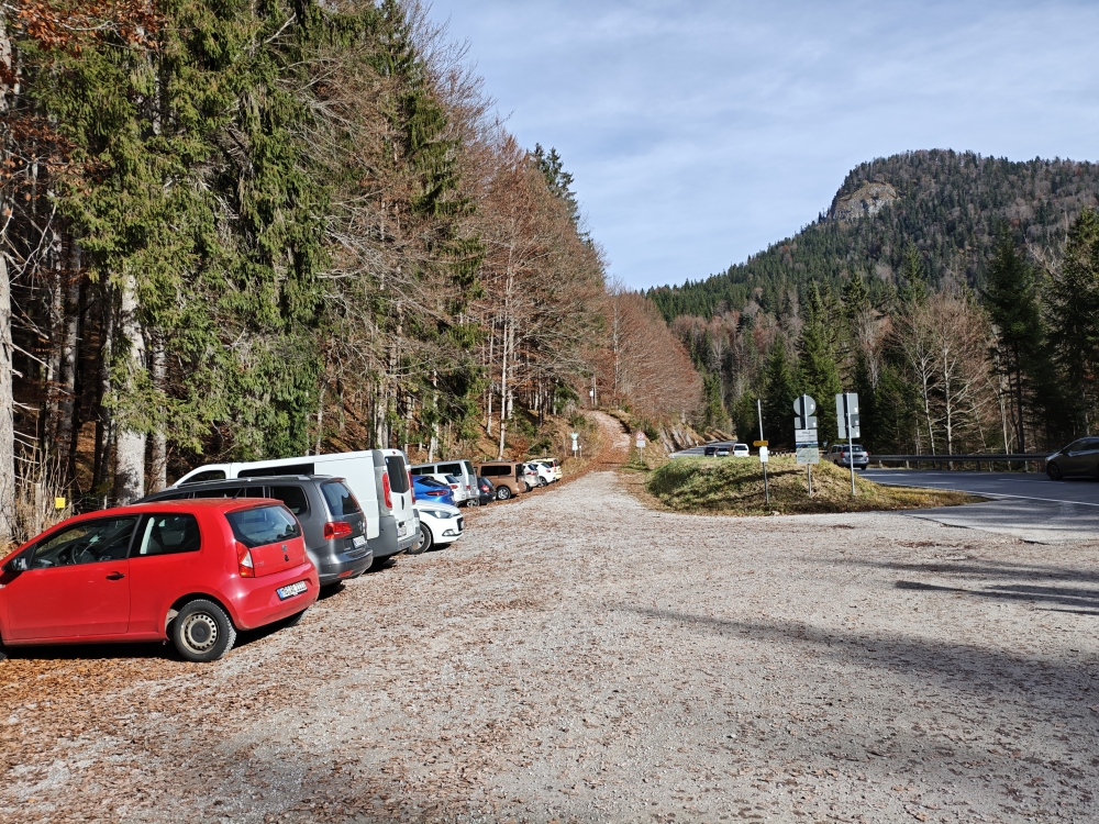 Wanderung Hochalm: Wanderung Hochalm: Wanderparkplatz