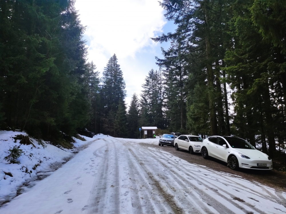 Wanderung Großer Osser vom Wanderparkplatz Sattel: Wanderung Großer Osser vom Wanderparkplatz Sattel: Wanderparkplatz
