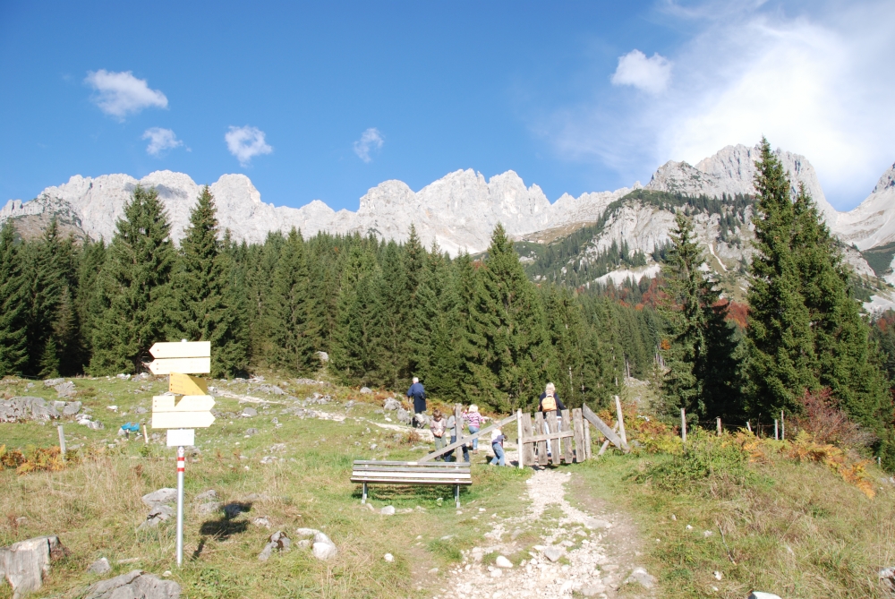 Wanderung Ackerlspitze: Wanderung Ackerlspitze: Traumkulisse direkt am Parkplatz
