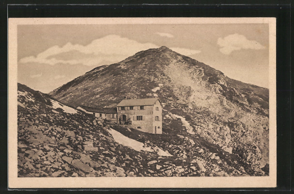 Wanderung Große Krottenkopf-Runde: Wanderung Große Krottenkopf-Runde: Krottenkopf-Hütte (Weilheimer Hütte)