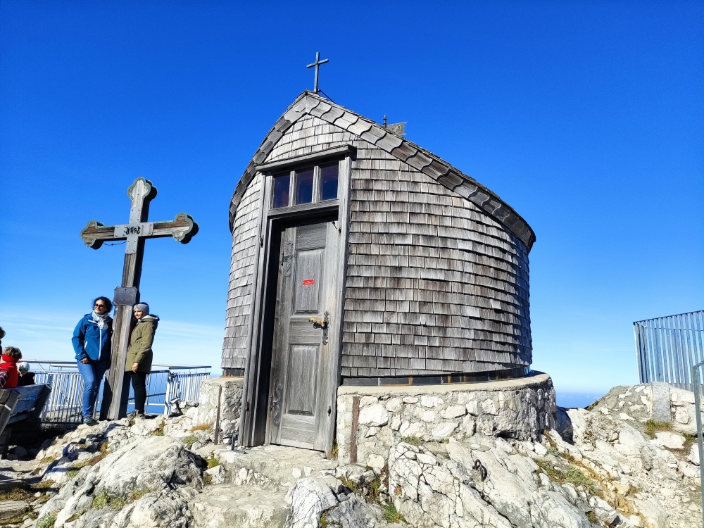 Wanderung Wendelstein von Birkenstein: Wanderung Wendelstein von Birkenstein: Gipfelkreuz (Wendelstein)