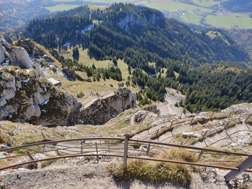 Wanderung Wendelstein von Birkenstein: Wanderung Wendelstein von Birkenstein: Der Weg zum Gipfel
