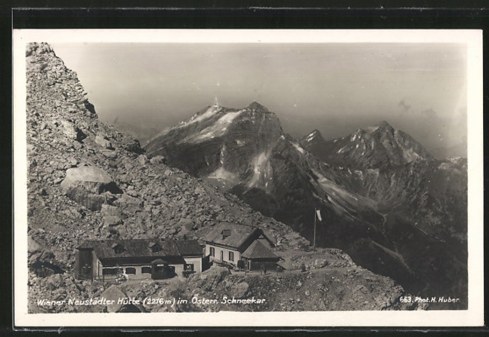 Klettersteig Zugspitze über Wiener Neustädter Hütte: Klettersteig Zugspitze über Wiener Neustädter Hütte: Wiener Neustädter Hütte