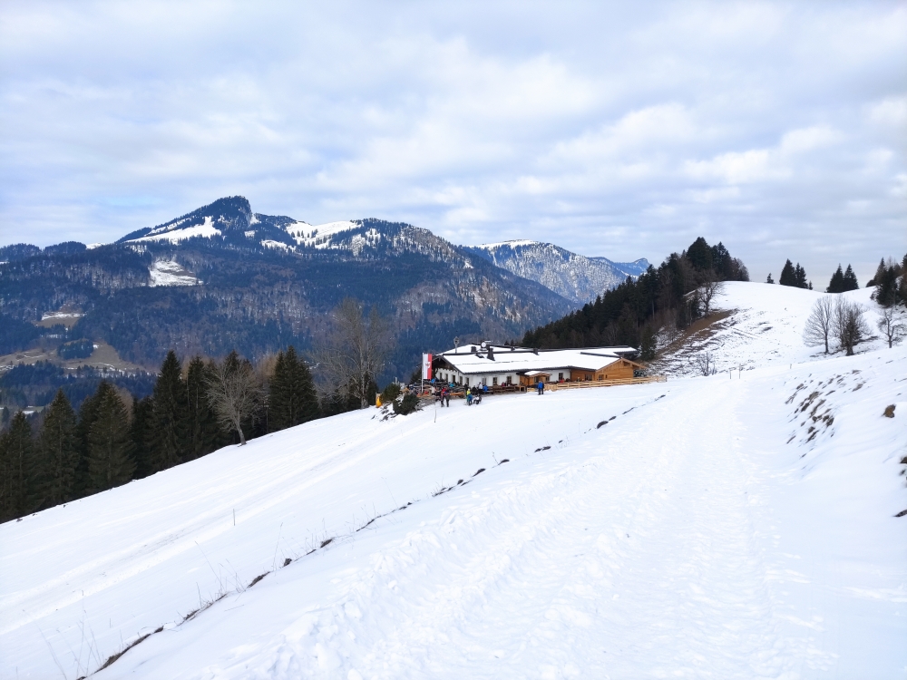 Wanderung Karspitze: Wanderung Karspitze: Wildbichlalm mit Spitzstein (Wildbichl Alm)