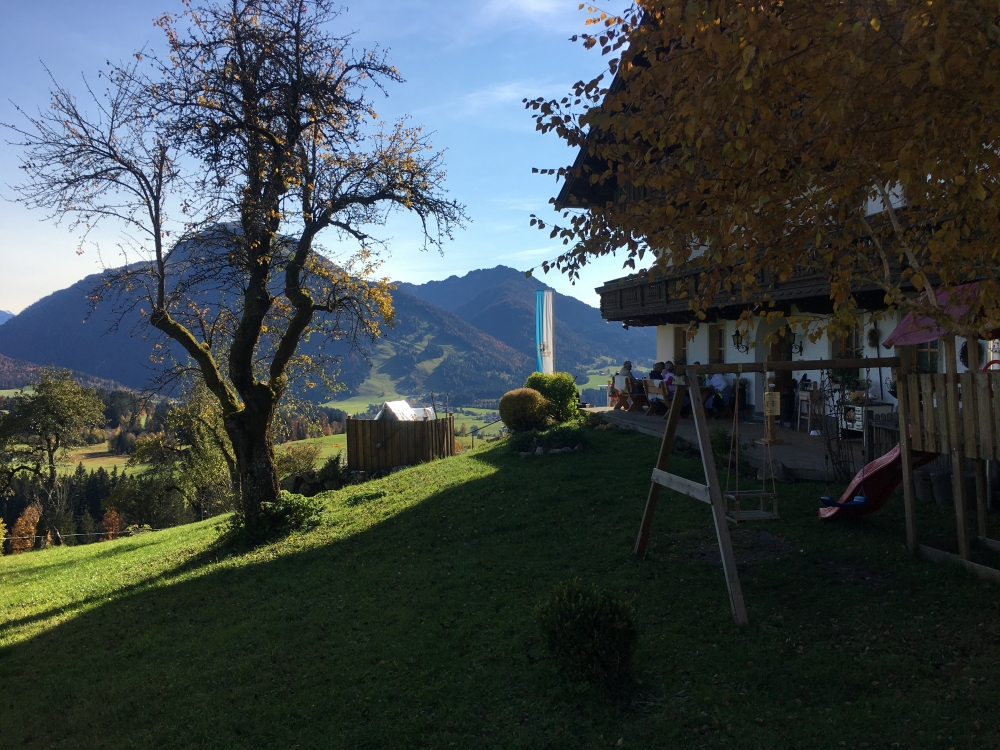 Wanderung Taubensee von der Hohen Brücke: Wanderung Taubensee von der Hohen Brücke: Jausenstation Mühlberghof