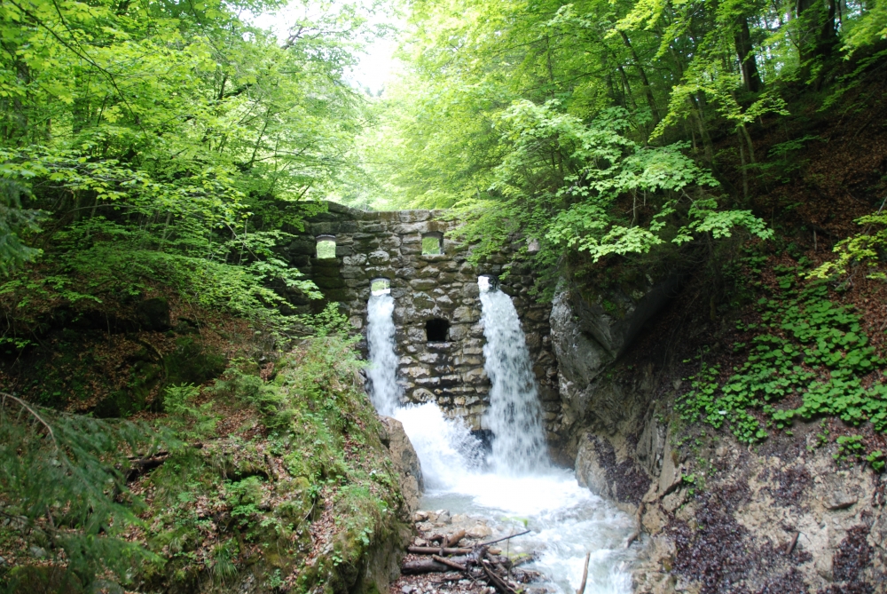 Wanderung Wolfsklamm: Wanderung Wolfsklamm: Klammausgang (Wolfsklamm Ausgang)