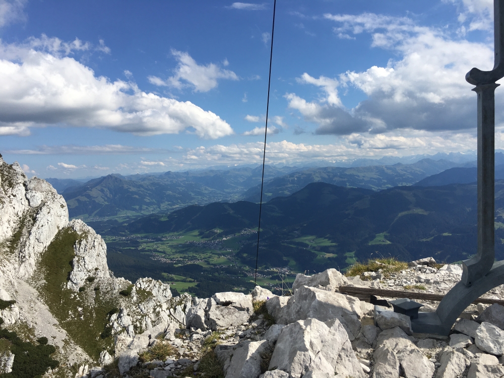 Wanderung Zettenkaiser: Wanderung Zettenkaiser: Blick nachSüden (Zettenkaiser)