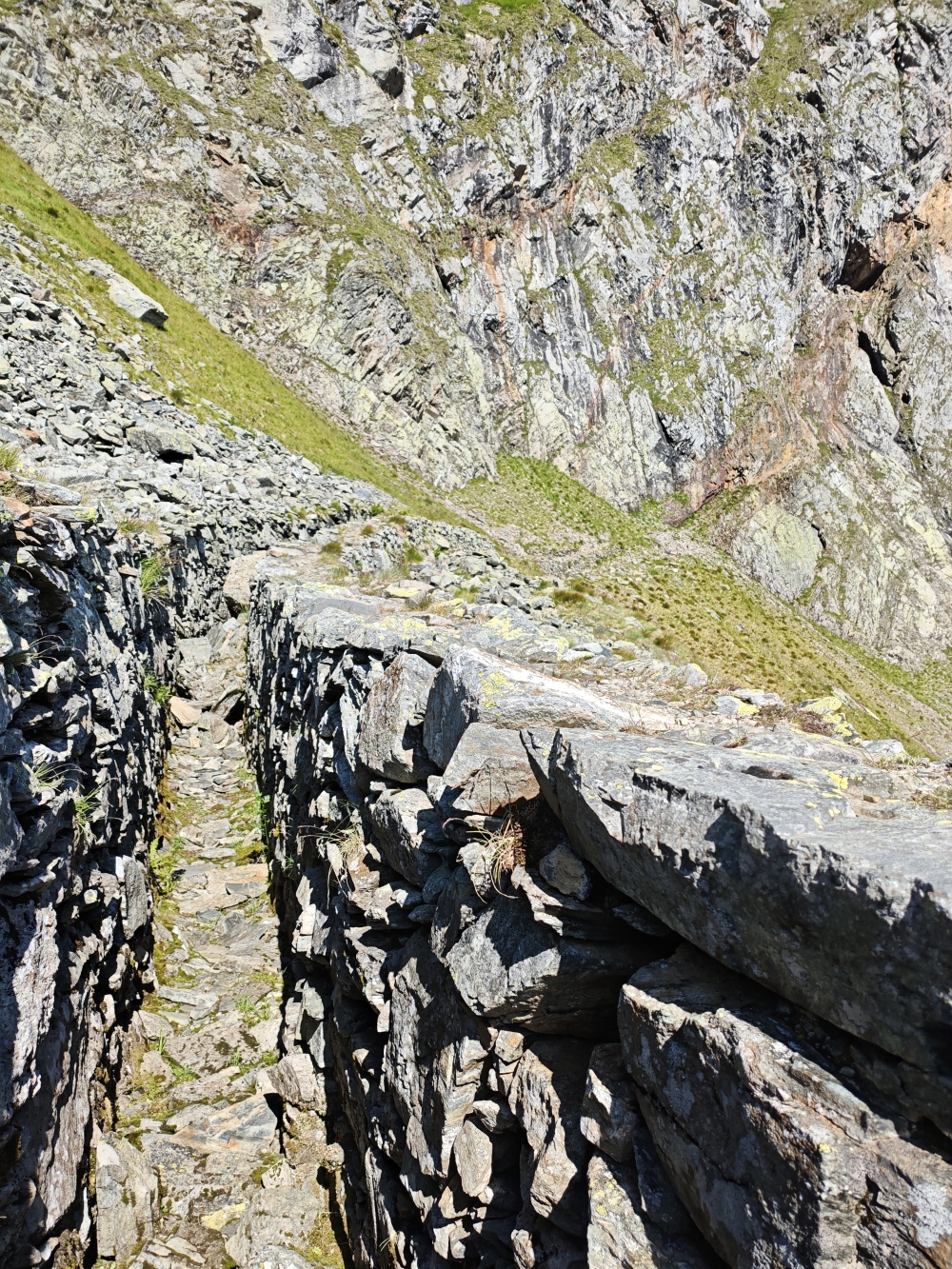 Wanderung Zinkwand: Zum Zinkwandstollen West (oben rechts)