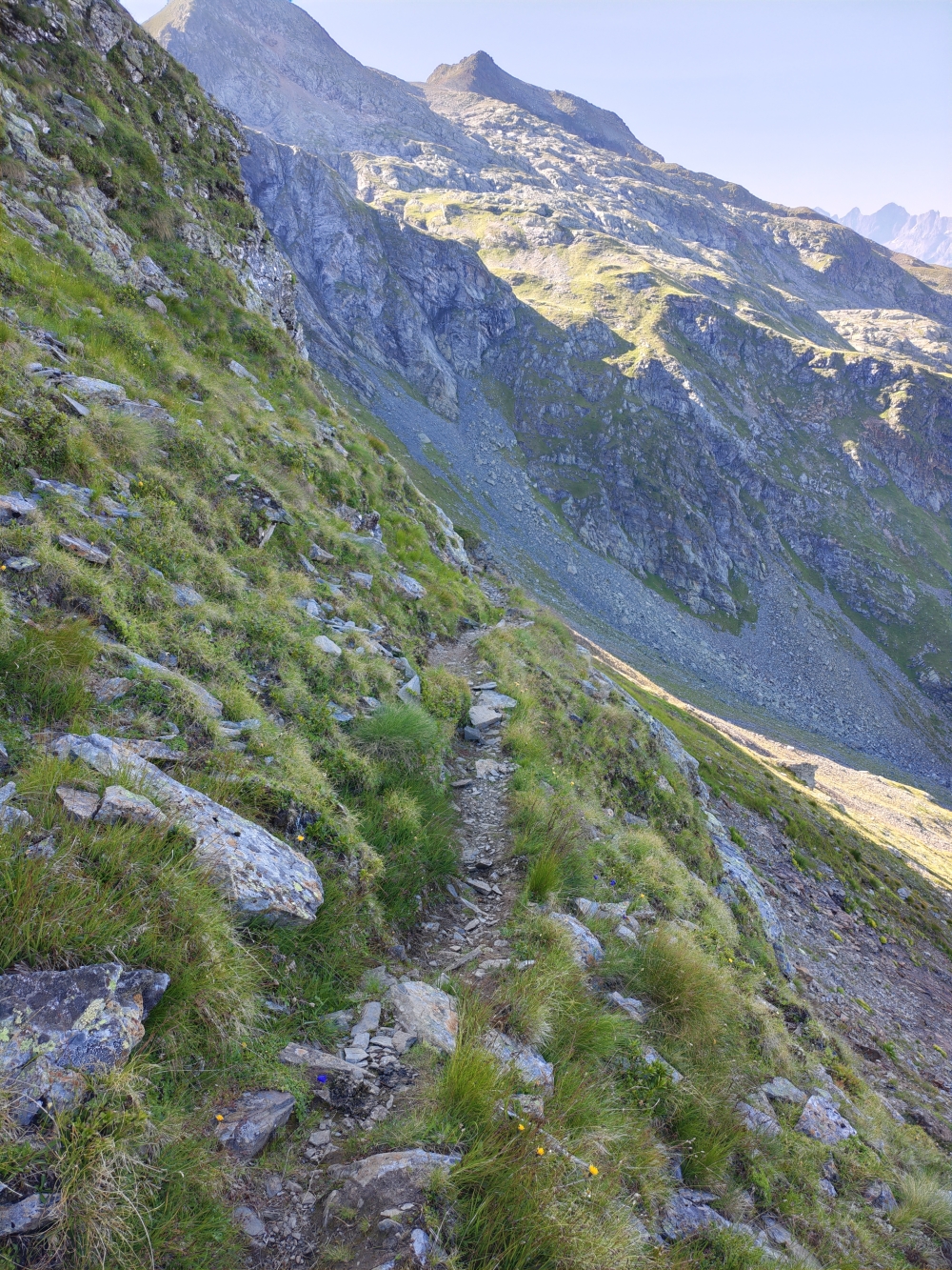 Wanderung Zinkwand: Gipfelzustieg 