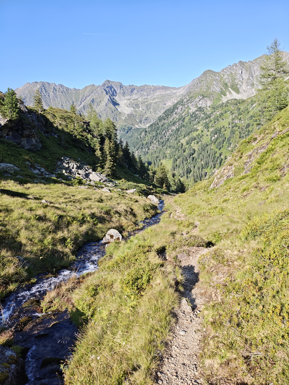 Wanderung Zinkwand: Weg