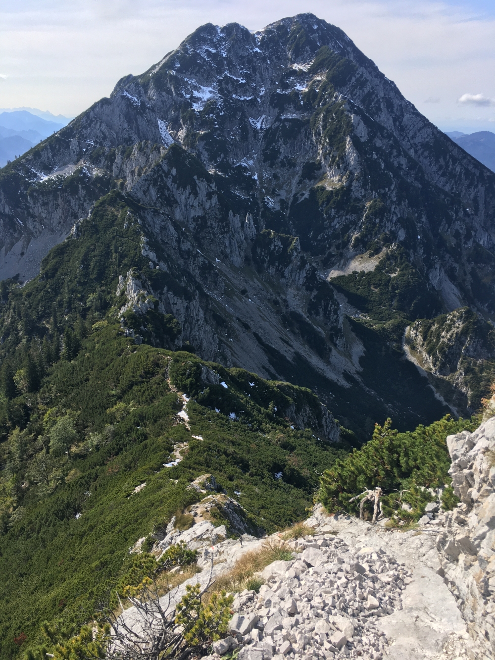 Wanderung Hochstaufen und Zwiesel: Gratweg